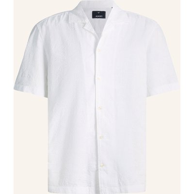 Joop! Kurzarm-Hemd Loose Fit weiss