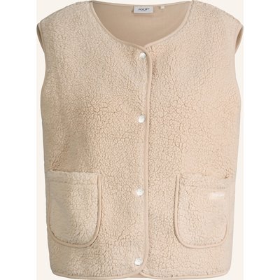 Joop! Jeans Teddy-Weste beige