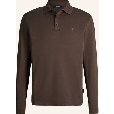 Joop! Langarm-Poloshirt Modern Fit braun