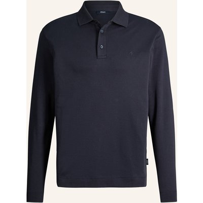 Joop! Langarm-Poloshirt Modern Fit blau