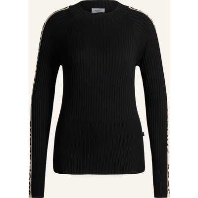 Joop! Jeans Viskose-Pullover schwarz