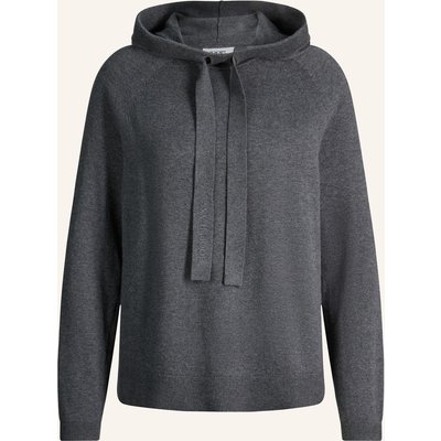Joop! Jeans Wollmix-Strick-Hoodie grau