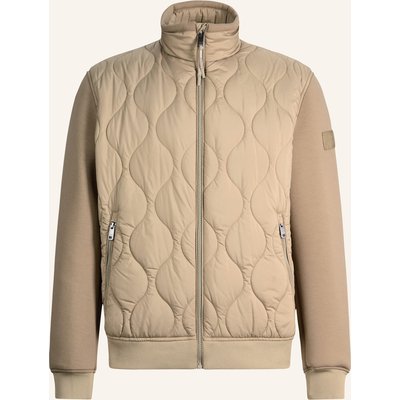 Joop! Jeans Steppblouson Buddy Im Materialmix gruen