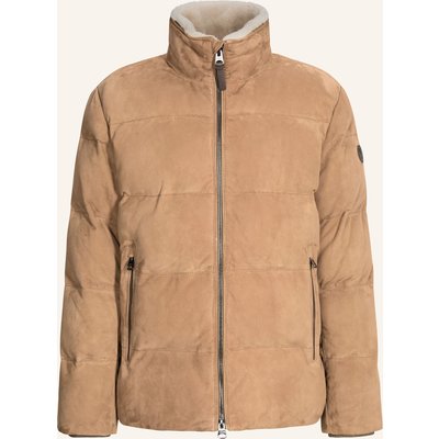 Joop! Lederjacke beige