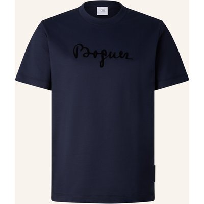 Bogner Baumwoll-T-Shirt Lukas blau