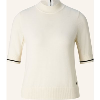 Bogner Schurwoll-Seiden-Strick-Shirt Antonia weiss