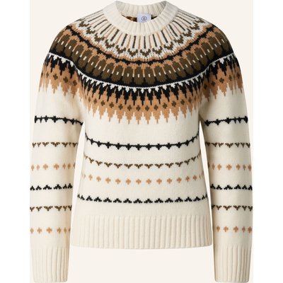 Bogner Kaschmir-Norweger-Pullover Ina weiss