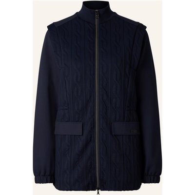 Bogner Sweatjacke Katalina Im Materialmix blau