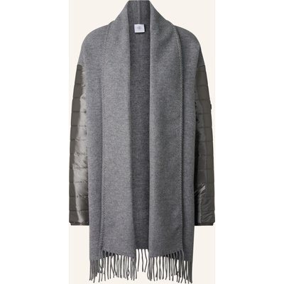 Bogner Wollmix-Poncho North grau