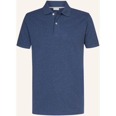 Profuomo Polo Kurzarm blau