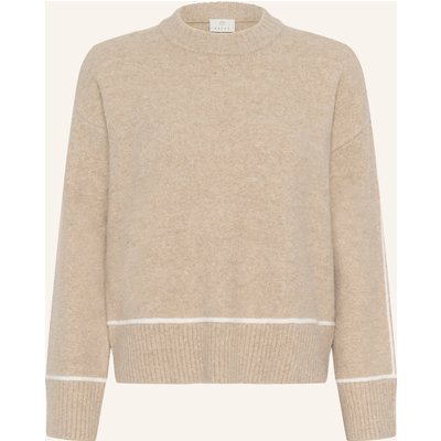 Kaffe Strickpullover Kajinie weiss
