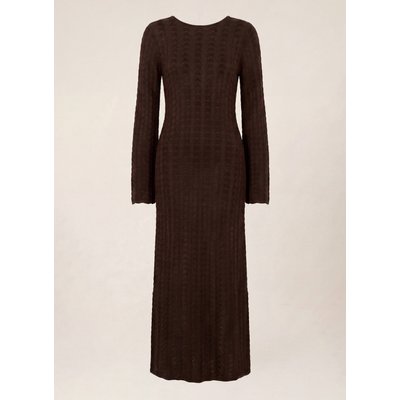 Kaffe Maxikleid Karoxanna braun