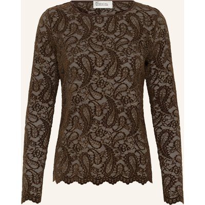 My Essential Wardrobe Bluse Mwsalvi braun