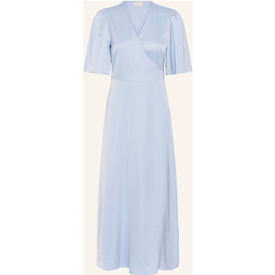 Kaffe Wickelkleid Kasadie blau