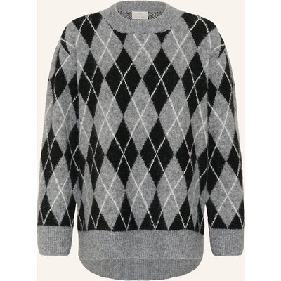 Kaffe Strickshirt Kasimone schwarz