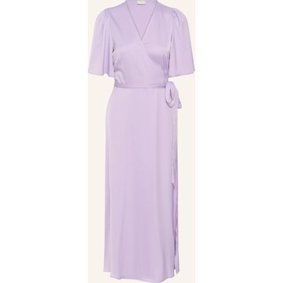 Kaffe Wickelkleid Kasadie lila