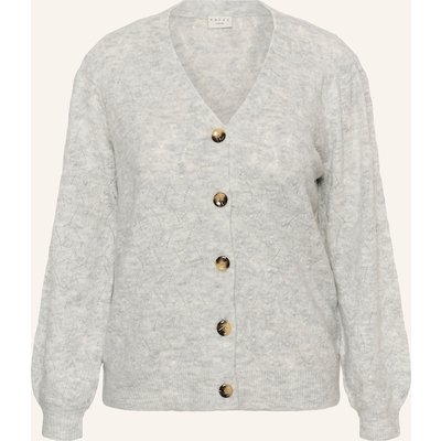Kaffe Curve Strickjacke Kcanita grau