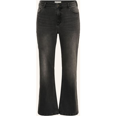 Kaffe Curve Flared Jeans Kcflora grau