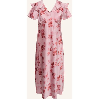 Kaffe Curve Maxikleid Kcjamie Mit Volants pink