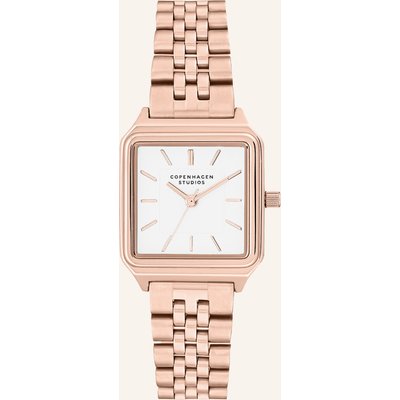 Copenhagen Studios Armbanduhr Aus Edelstahl rosegold