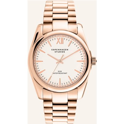 Copenhagen Studios Armbanduhr Aus Edelstahl rosegold