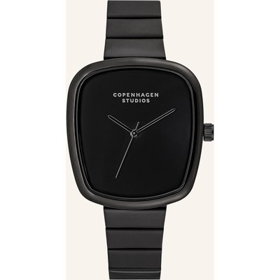 Copenhagen Studios Armbanduhr Aus Edelstahl schwarz