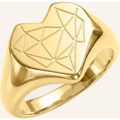 Liebeskind Ring Aus Edelstahl gold