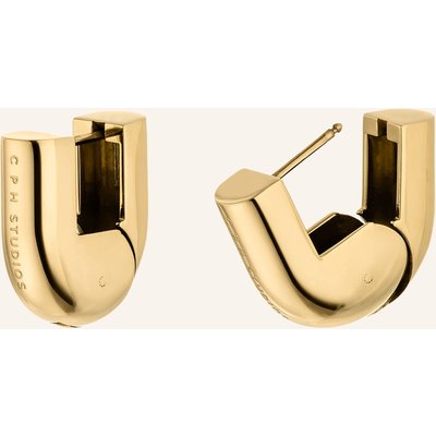 Copenhagen Studios Ohrhänger Aus Edelstahl gold