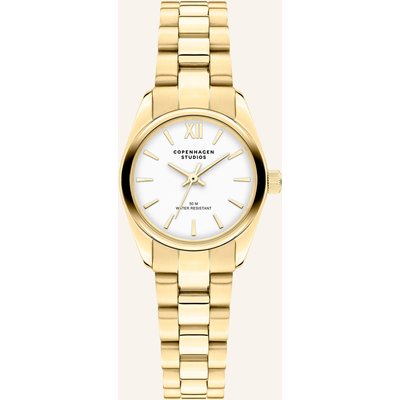 Copenhagen Studios Armbanduhr Aus Edelstahl gold
