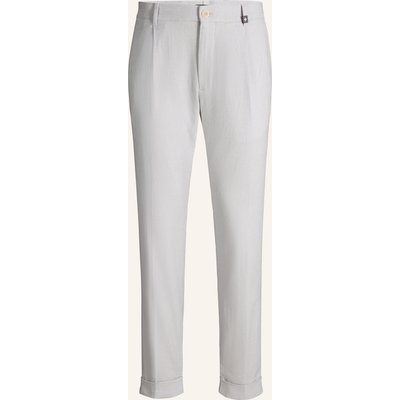 Strellson Bundfaltenhose grau