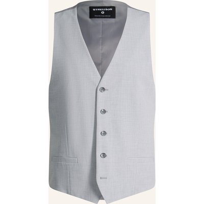 Strellson Anzugweste ves2 Extra Slim Fit grau