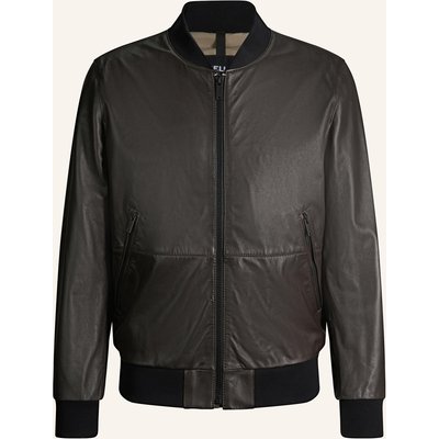 Strellson Lederjacke braun