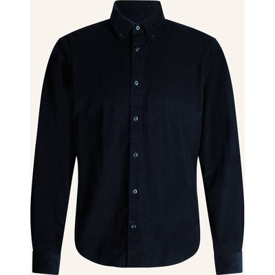 Strellson Cordhemd Corey Regular Fit blau