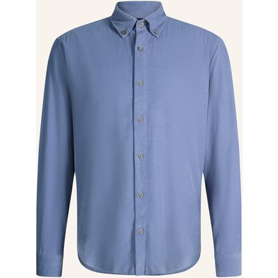 Strellson Cordhemd Corey Regular Fit blau
