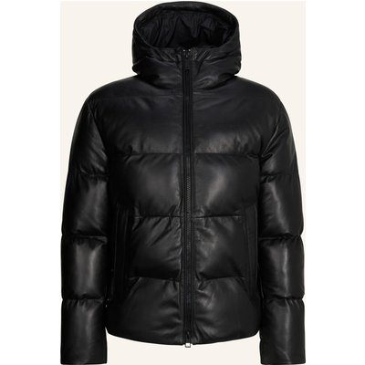Strellson Lederjacke schwarz