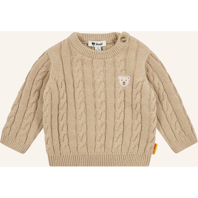 Steiff Pullover Off To The Moon beige
