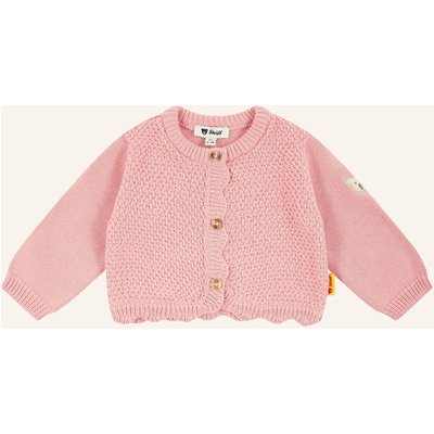 Steiff Strickjacke Winter Adventure rosa