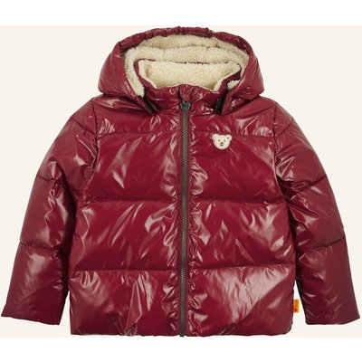 Steiff Jacke Festive Luxe rot