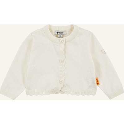 Steiff Strickjacke Special Day weiss