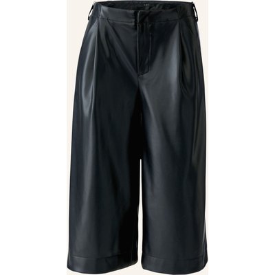 Oui Lederhose schwarz