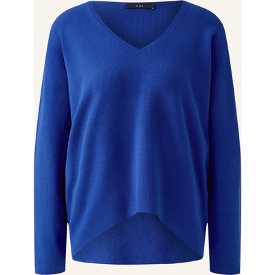 Oui Pullover blau