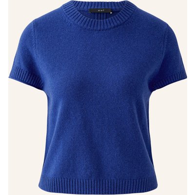 Oui Pullover blau