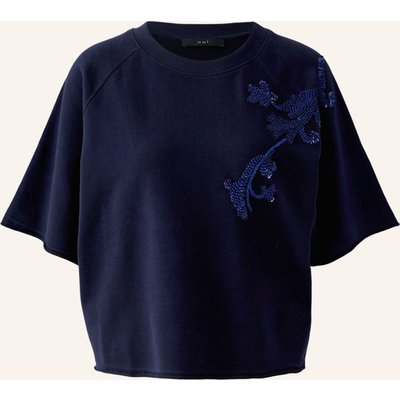 Oui Sweatshirt blau