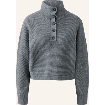 Oui Pullover grau