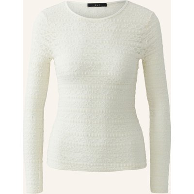 Oui Longsleeve weiss