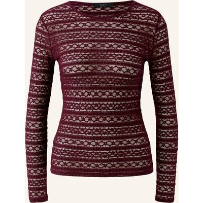 Oui Longsleeve rot