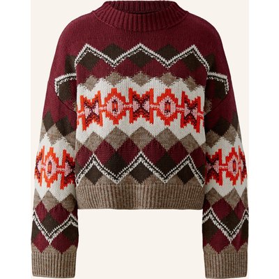 Oui Pullover rot