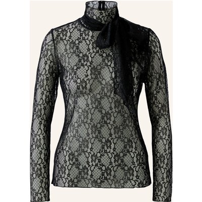 Oui Longsleeve schwarz