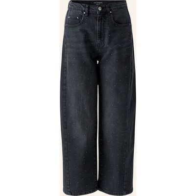 Oui Jeans grau