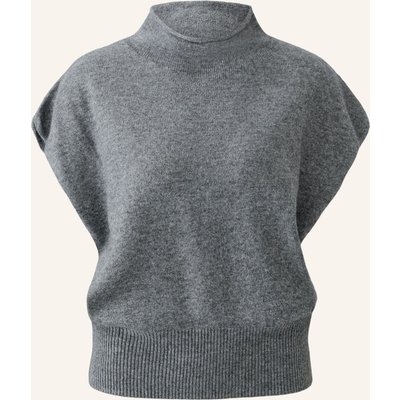 Oui Pullover grau
